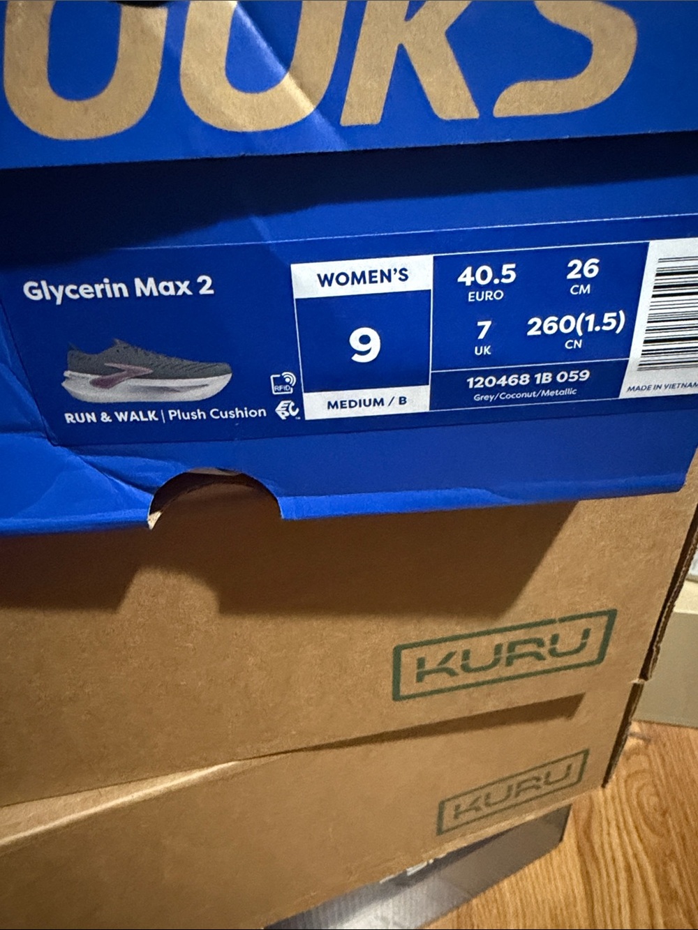 Brooks Glycerin Max Run & Walk plush cushion shoe - Picture 2 of 4